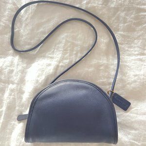 Vintage Coach Navy Kimbell Crossbody with Hang Tag